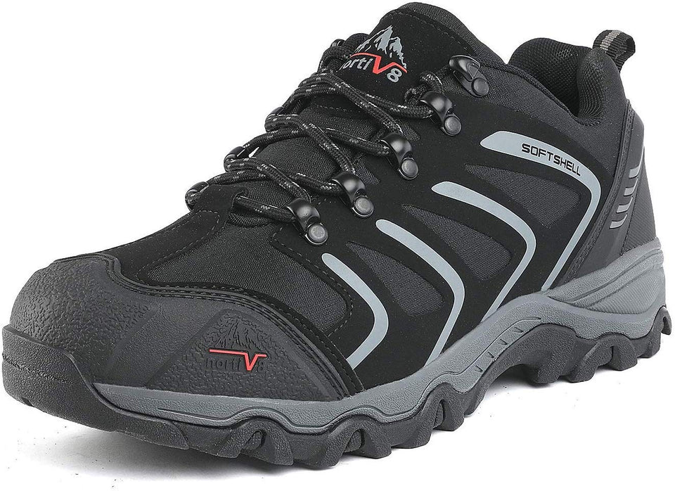 NORTIV 8 160448-low Mochileros Zapatos de Senderismo para Hombre