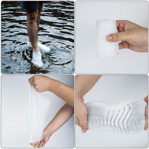 Cheelom Cubierta del Zapato Impermeable Portátil Lluvia Nieve Protección contra el Barro Ducha de Lluvia Contramedida de Lluvia Aplicable a Adultos y niños