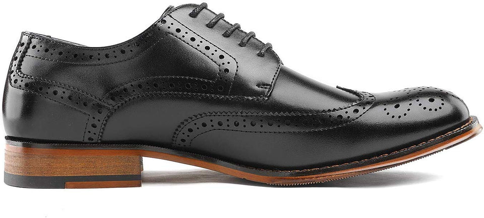 Bruno Marc Zapatos de Oxfords Cordones para Hombres