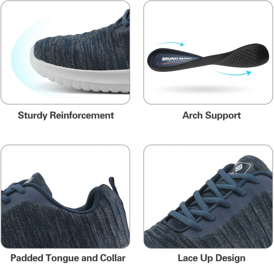 DREAM PAIRS Runease Calzado de Zapatillas para Caminar para Hombre