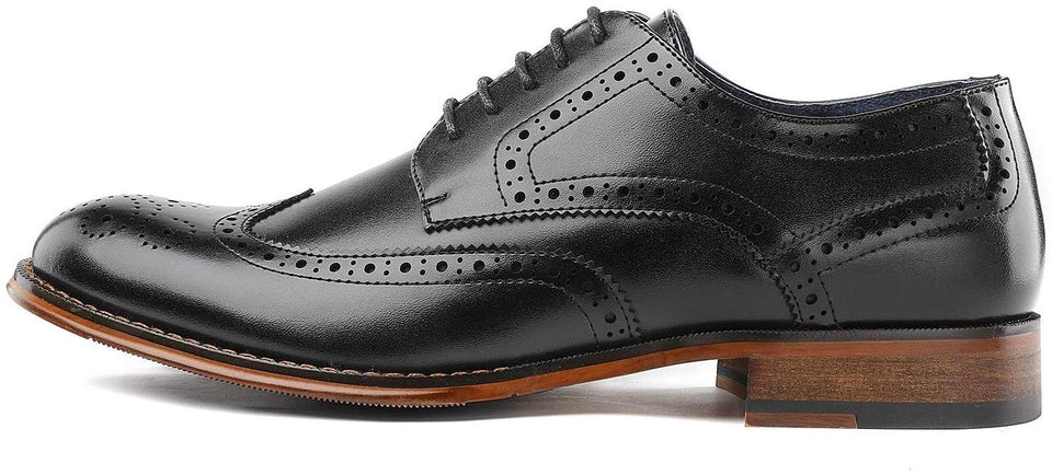 Bruno Marc Zapatos de Oxfords Cordones para Hombres