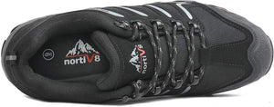 NORTIV 8 160448-low Mochileros Zapatos de Senderismo para Hombre